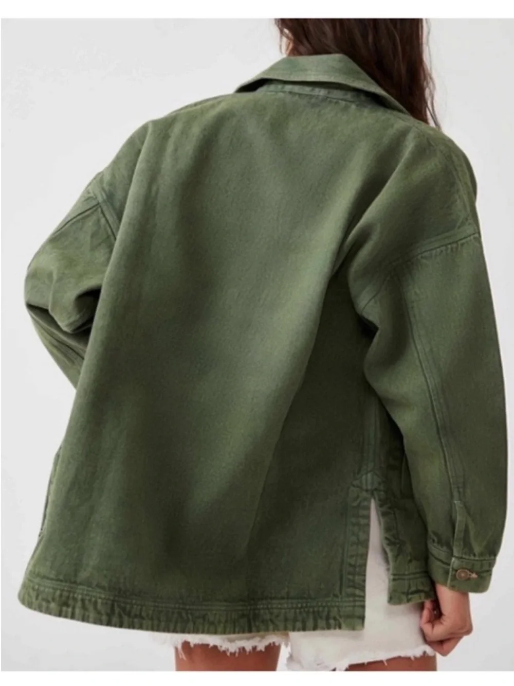 Free People Madison City Denim Jacket